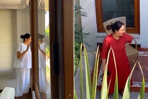 Sonam Kapoor is on self quarantine and husband Anand shared a video captioning Quarantine times' Sonam Kapoor is on self quarantine and husband Anand shared a video captioning Quarantine times'