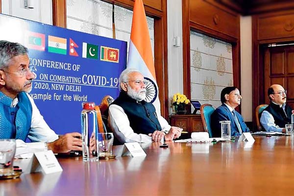 India SAARC Covid-19 initiative earns praise from US India SAARC Covid-19 initiative earns praise from US