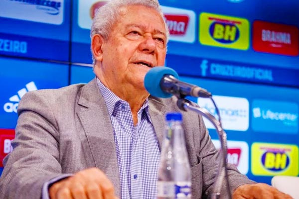 Cruzeiro President Jose Dalai Rocha tests ositive Cruzeiro President Jose Dalai Rocha tests ositive