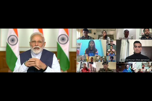 PM holds meeting with 40 elite sportspersons PM holds meeting with 40 elite sportspersons