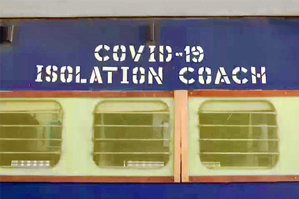 Railways shut for first-time, asked to build more isolation coaches Railways shut for first-time, asked to build more isolation coaches