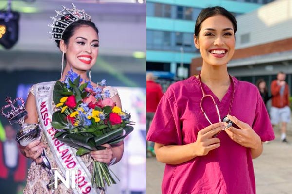 Miss England Bhasha Mukherjee returns to work as NHS doctor Miss England Bhasha Mukherjee returns to work as NHS doctor