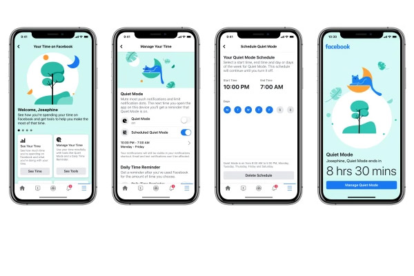 Facebook launches new Quiet Mode to mute push notifications Facebook launches new Quiet Mode to mute push notifications