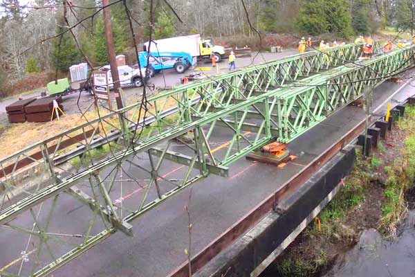 Bailey bridge laid in record time to ensure connectivity in Jammu and Kashmir Kishtwar Bailey bridge laid in record time to ensure connectivity in Jammu and Kashmir Kishtwar