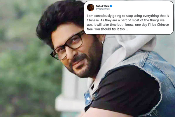 Arshad Warsi landed in protest against Chinese goods said this by tweeting Arshad Warsi landed in protest against Chinese goods said this by tweeting