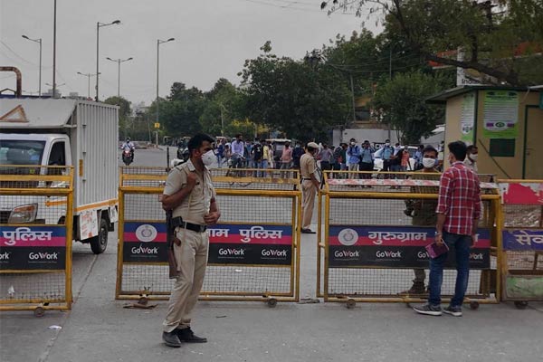 From today Haryana Government fully opened Delhi-Gurugram border From today Haryana Government fully opened Delhi-Gurugram border