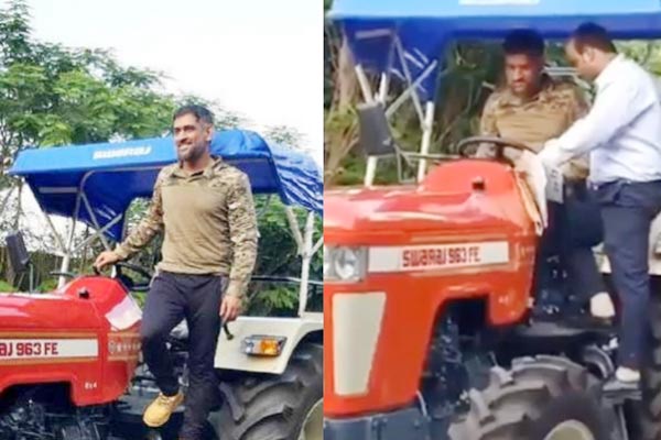 MS Dhoni buys a new four-wheeler worth INR 8 lakhs for organic farming MS Dhoni buys a new four-wheeler worth INR 8 lakhs for organic farming