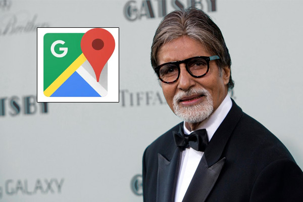 Amitabh Bachchan voice can be heard in Google Maps Amitabh Bachchan voice can be heard in Google Maps
