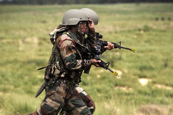 Five terrorists gunned down in Shopian encounter in J&K search operation underway Five terrorists gunned down in Shopian encounter in J&K search operation underway