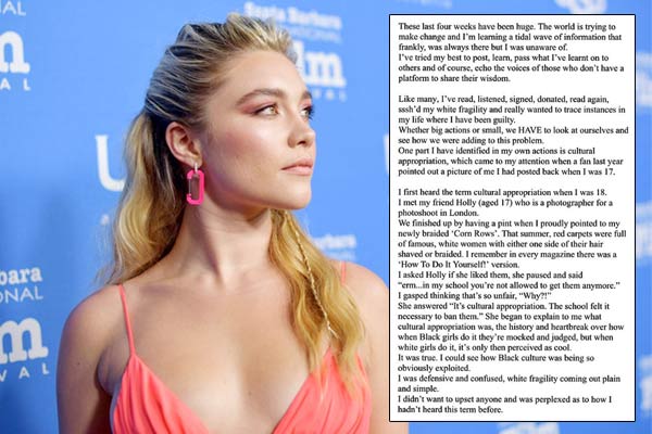 Felt embarrassed about Indian culture being abused Black Widow Actor Florence Pugh Felt embarrassed about Indian culture being abused Black Widow Actor Florence Pugh