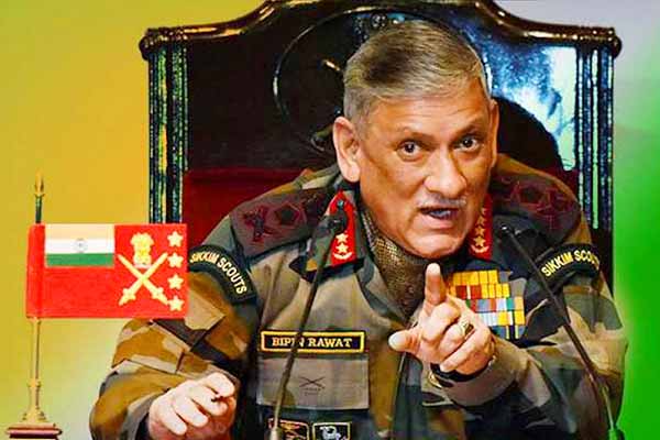 Bipin Rawat will visit Leh today to know the current situation in eastern Ladakh Bipin Rawat will visit Leh today to know the current situation in eastern Ladakh