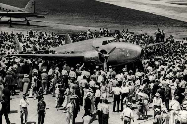 Today Howard Hughes flew for a world tour in 91 hours Today Howard Hughes flew for a world tour in 91 hours