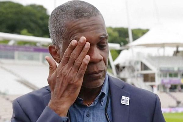 I know what my parents went through Michael Holding fights back tears while talking about the racism I know what my parents went through Michael Holding fights back tears while talking about the racism