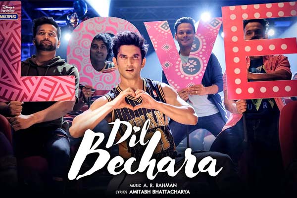 Sushant's last film Dil Bechara title track released Sushant's last film Dil Bechara title track released