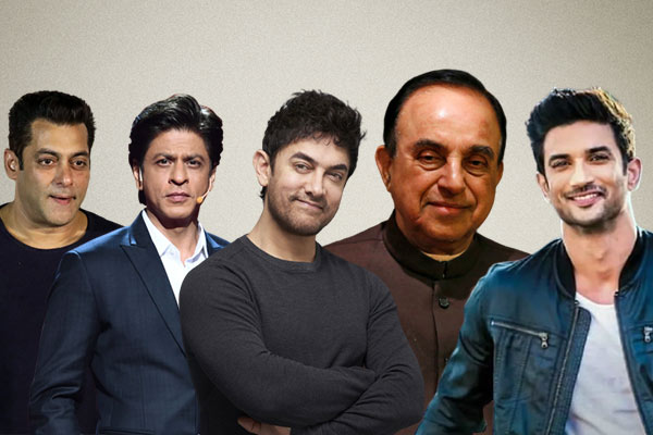 Swami attack on the silence of the three Khans in Sushant Suicide case said should they be investig Swami attack on the silence of the three Khans in Sushant Suicide case said should they be investig