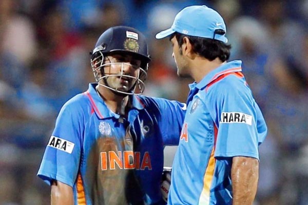 We both were sleeping on the floor Gautam Gambhir recalls the experience of sharing a room with MS We both were sleeping on the floor Gautam Gambhir recalls the experience of sharing a room with MS