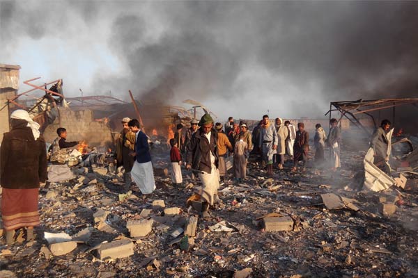 9 killed including 7 children in Yemen air strike 9 killed including 7 children in Yemen air strike