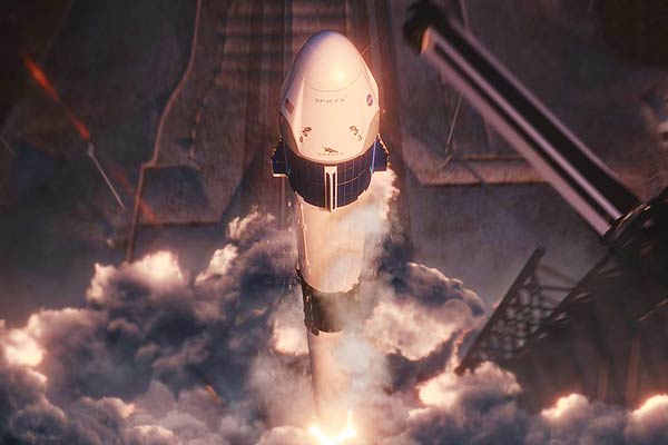 Returning to Earth SpaceX Demo-2 Can land off the coast of florida Returning to Earth SpaceX Demo-2 Can land off the coast of florida