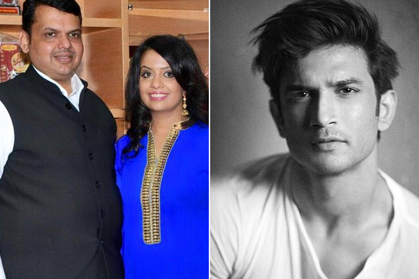 Mumbai no longer safe to live Former Maharashtra CM Devendra Fadnavis wife on Sushant case Mumbai no longer safe to live Former Maharashtra CM Devendra Fadnavis wife on Sushant case