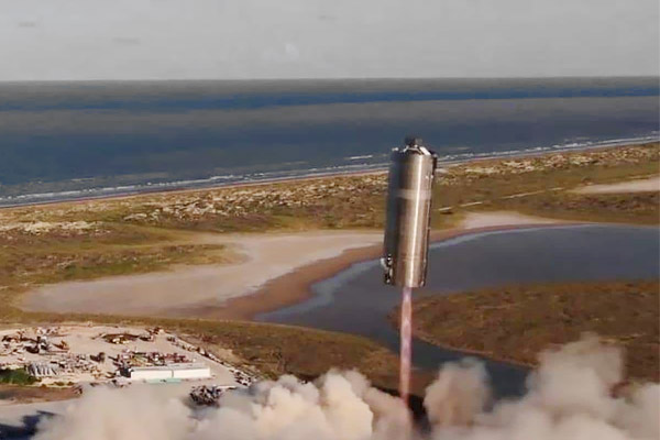 SpaceX Starship prototype flies, lands for the first time SpaceX Starship prototype flies, lands for the first time