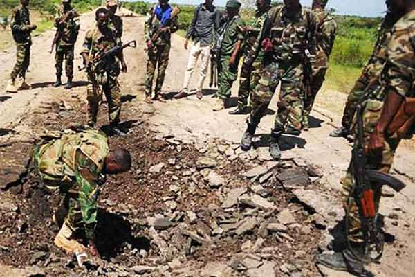 Eight soldiers killed in a suicide attack on a military base in Somalia al-Shabaab claimed responsib Eight soldiers killed in a suicide attack on a military base in Somalia al-Shabaab claimed responsib