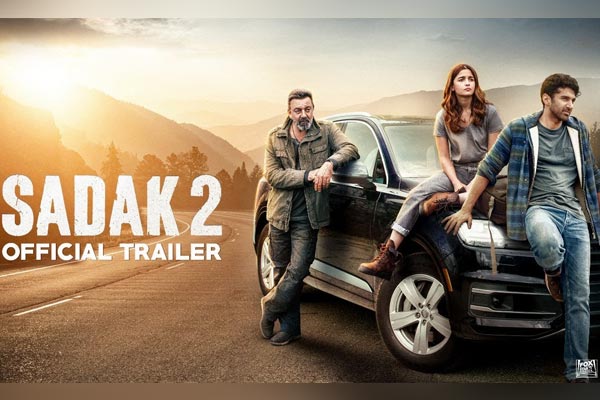 Within hours Sadak 2 trailer receives 10-lakh dislikes on YouTube Within hours Sadak 2 trailer receives 10-lakh dislikes on YouTube