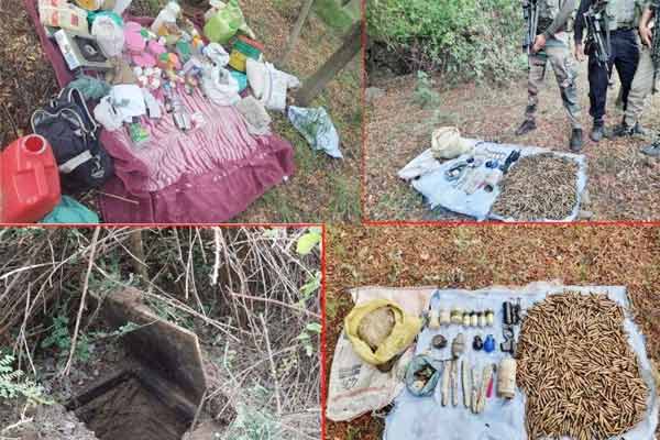Security forces demolish two terrorist hideouts in Jammu and Kashmir ammunition recovered Security forces demolish two terrorist hideouts in Jammu and Kashmir ammunition recovered
