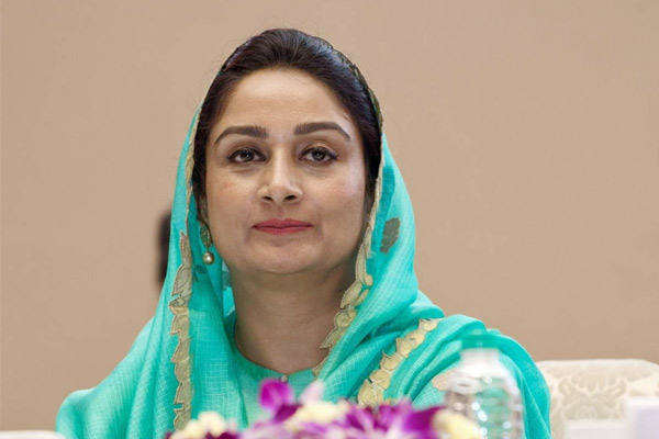Harsimrat Badal on Farm Bills Harsimrat Badal on Farm Bills